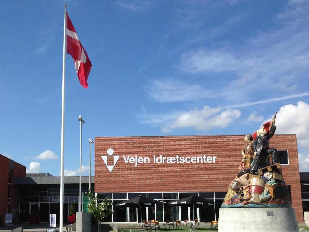 Sportsby Vejen - Danhostel, Huse Og Lejligheder Exterior foto